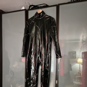 Black catsuit size large. Super sexy almost brand new